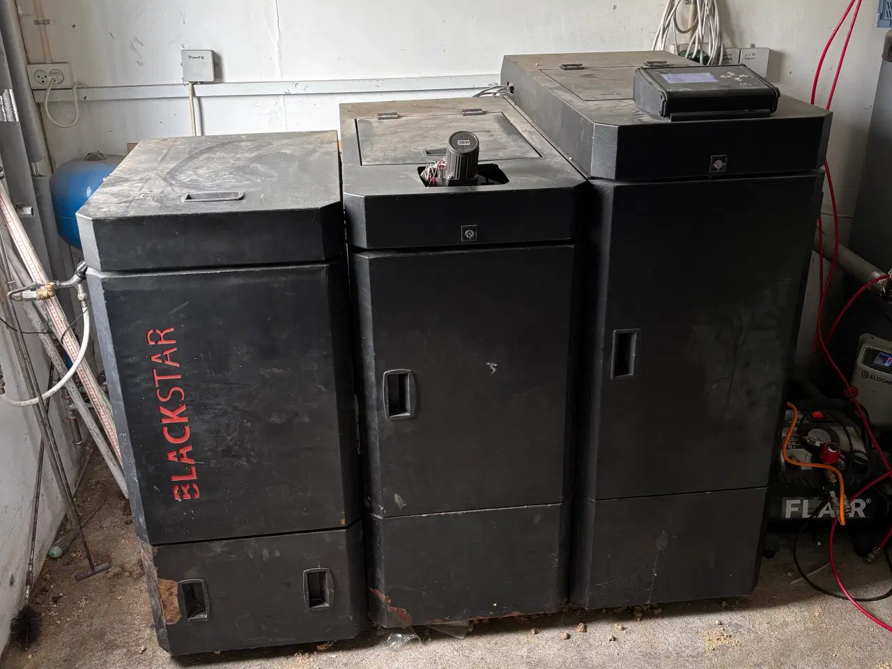 Billede 7 - Pillefyr blackstar 16 kw ver.7,0