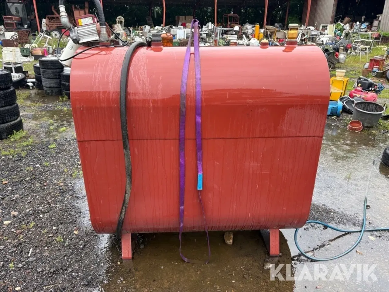 Billede 5 - Dieseltank KN Smede Og Beholderfabrik C3A 1200L