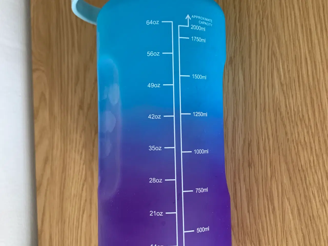 Billede 4 - Conzept motivations drikkeflaske blå/lilla 2L