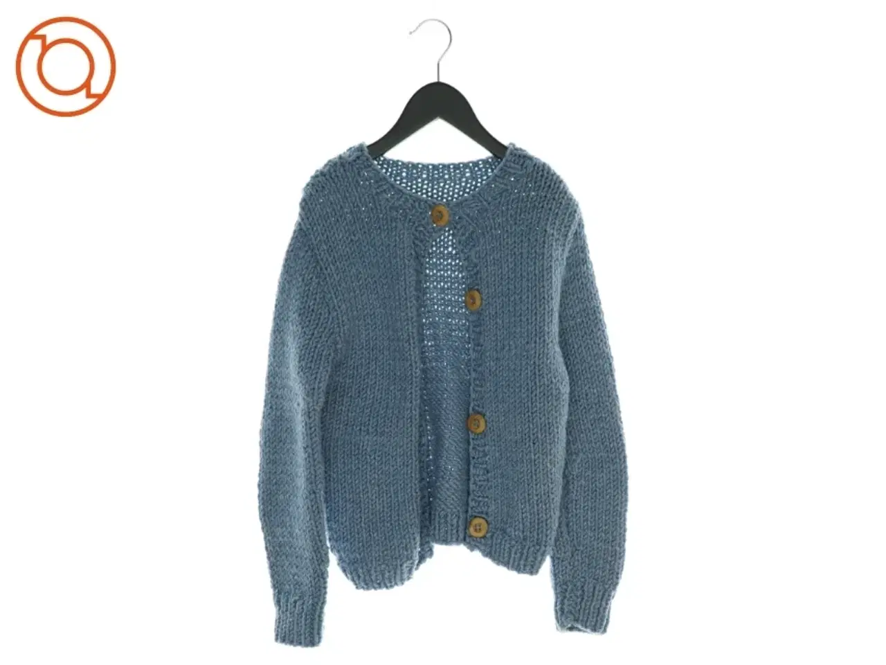 Billede 1 - Hjemmestrikket med træknapper muligvis hjemmestrikket