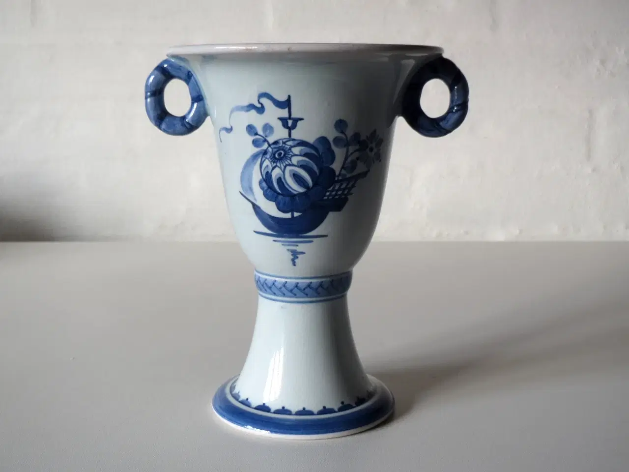 Billede 2 - Tranquebar fajance pokal, Aluminia