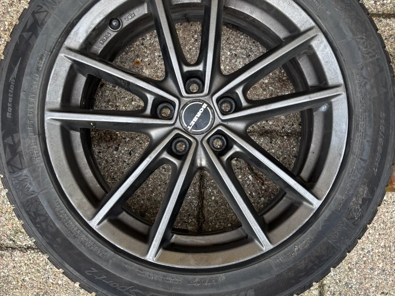 Billede 3 - Vinterdæk på alufælge