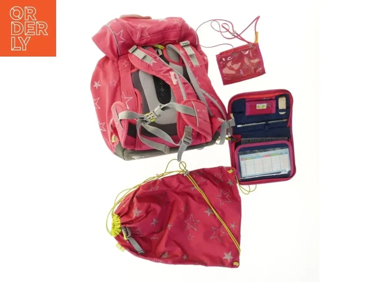 Billede 2 - Ergobag skoletaske og tilbehør fra Ergobag (str. 41x34 cm)