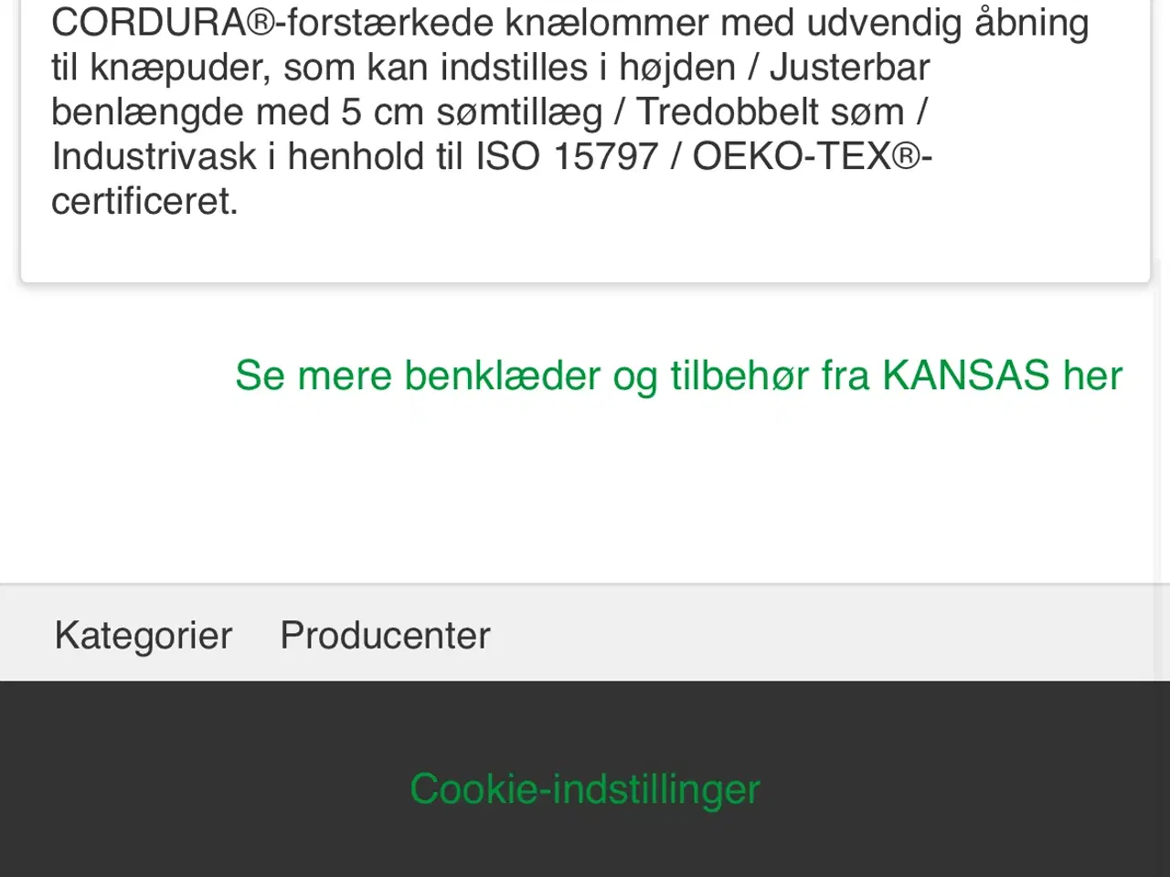 Billede 5 - Kansas arbejdsbukser str. C52