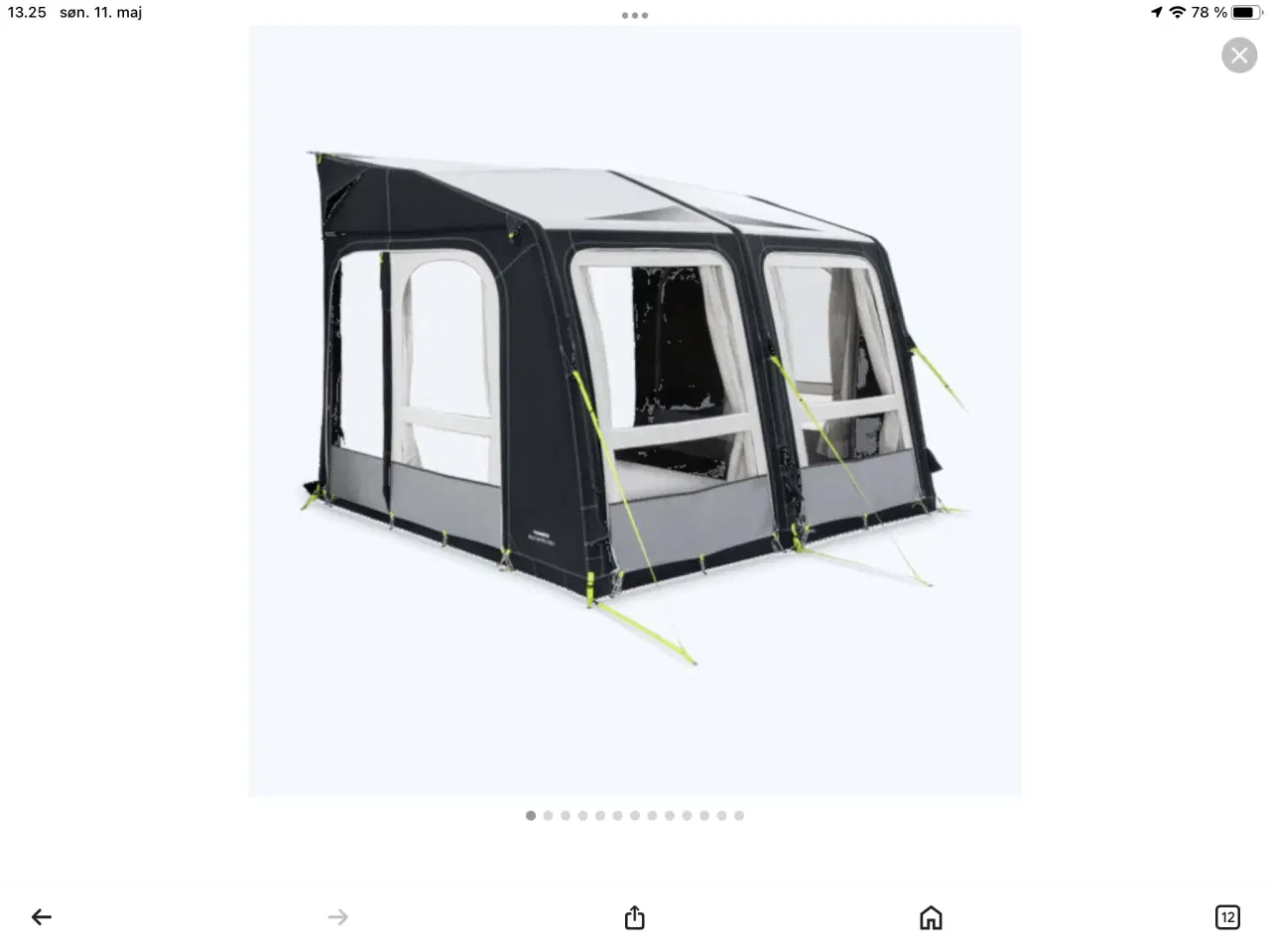 Billede 1 - Luftfortelt Kampa 330 pro