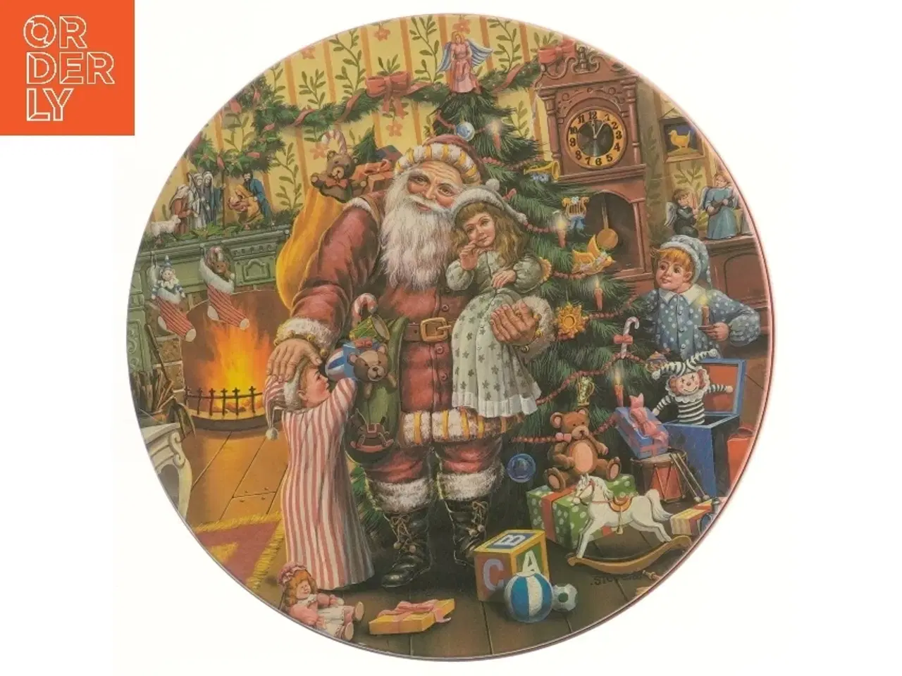 Billede 4 - Rund julekagedåse fra IKEA (str. Ø 25 cm)