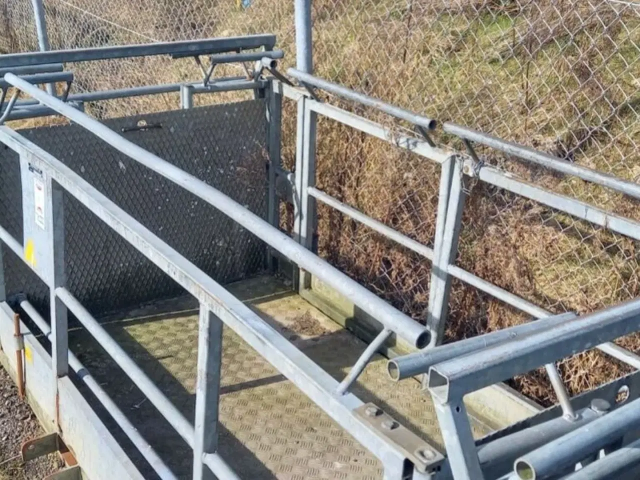 Billede 3 - Manitou Klapbar 4 Mtr. Kurv.