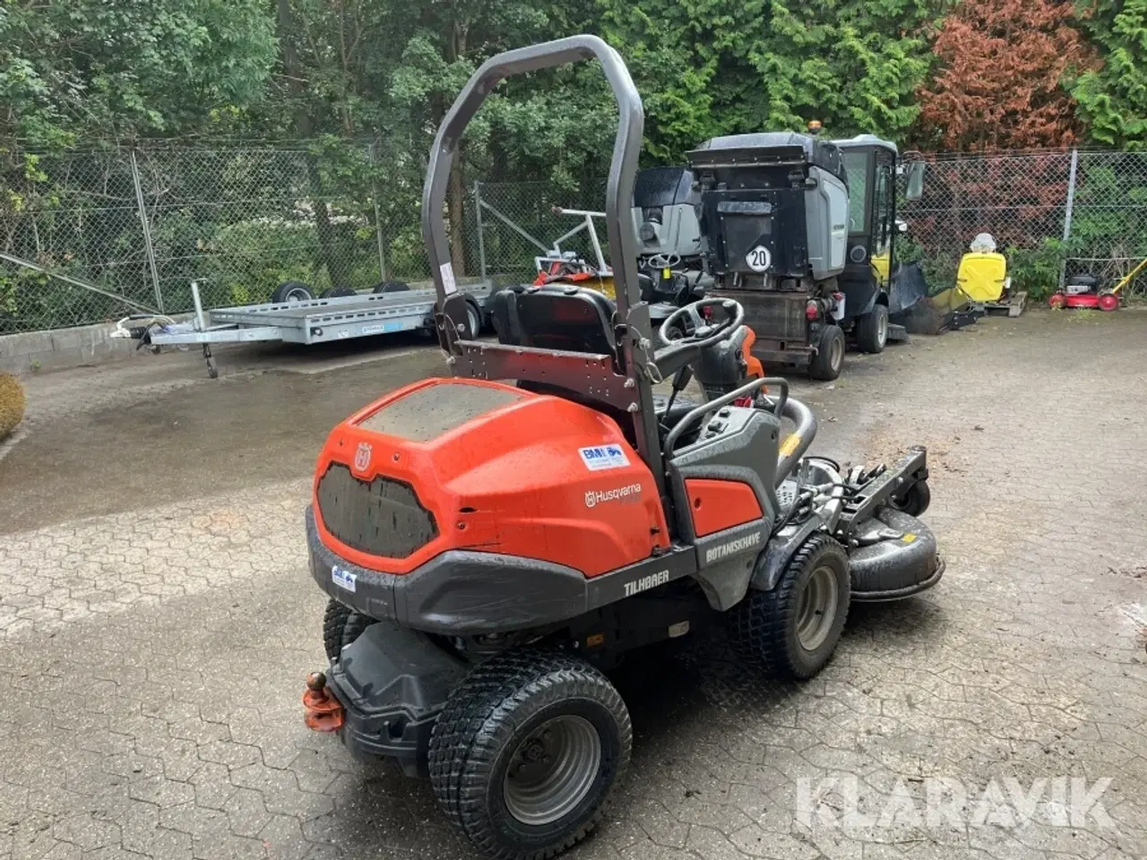 Billede 3 - Græsslåmaskine Husqvarna P 525D med slagleklipper