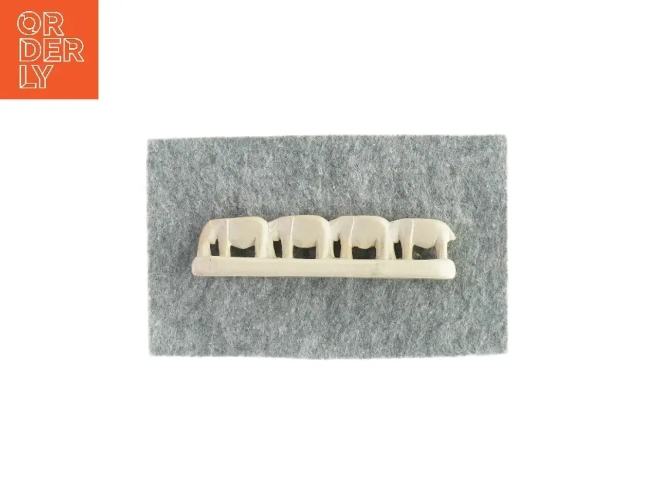 Billede 3 - Dekorativ elefantfigur fra Ukendt (str. LBH:13x2x3cm)