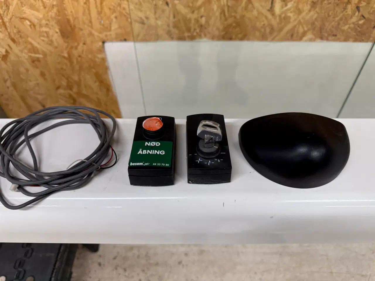 Billede 5 - Dobbelt glasskydedør fra butik