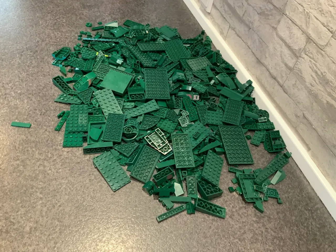 Billede 5 - Dark green legoklodser