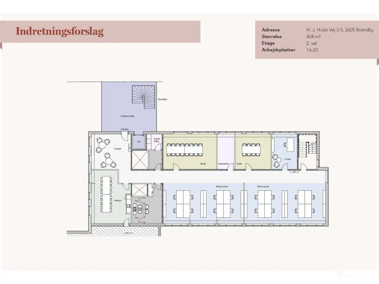 Billede 13 - Kontor tæt på S-tog