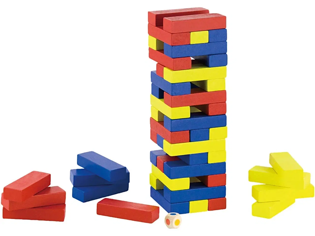 Billede 1 - VIGA Klodsmajor - Klassisk Stabelspil til Familien