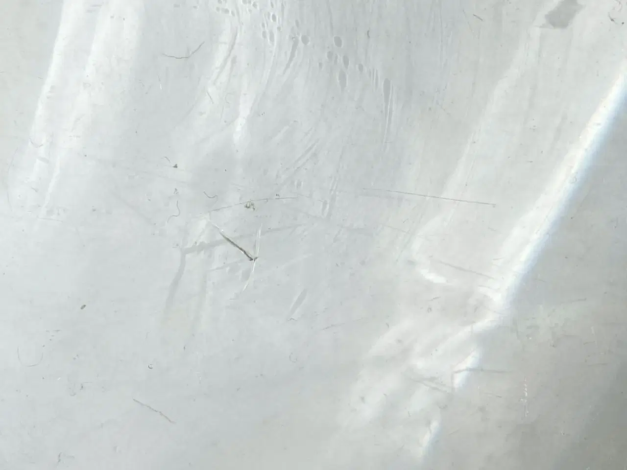 Billede 8 - Stor klar skål m messingholder, beviklet hank, NB