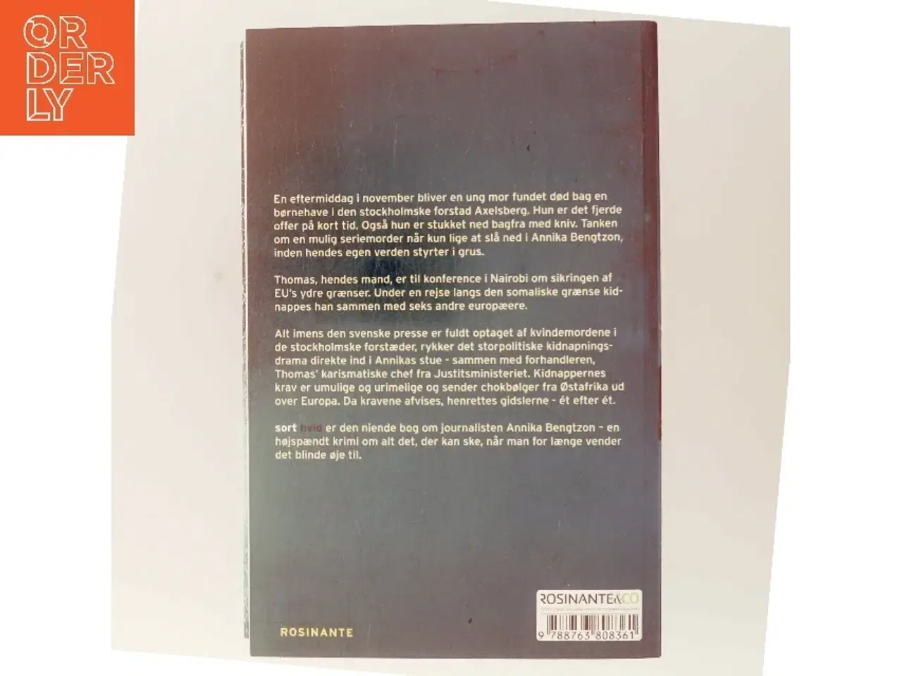 Billede 3 - Sort hvid af Liza Marklund (Bog)