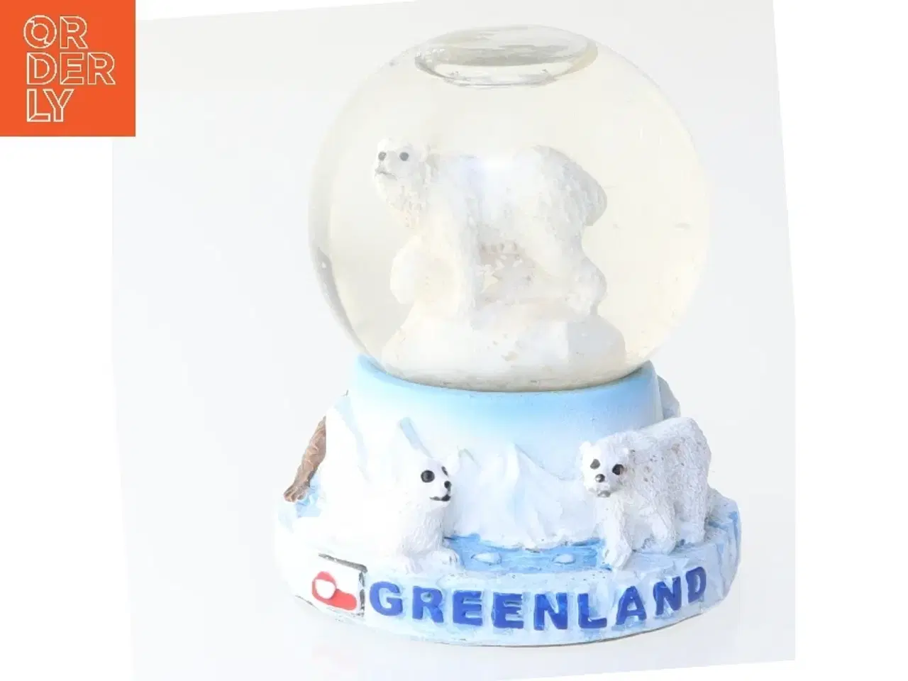 Billede 1 - Sneglobe med polar motiver (str. 6,5 cm)
