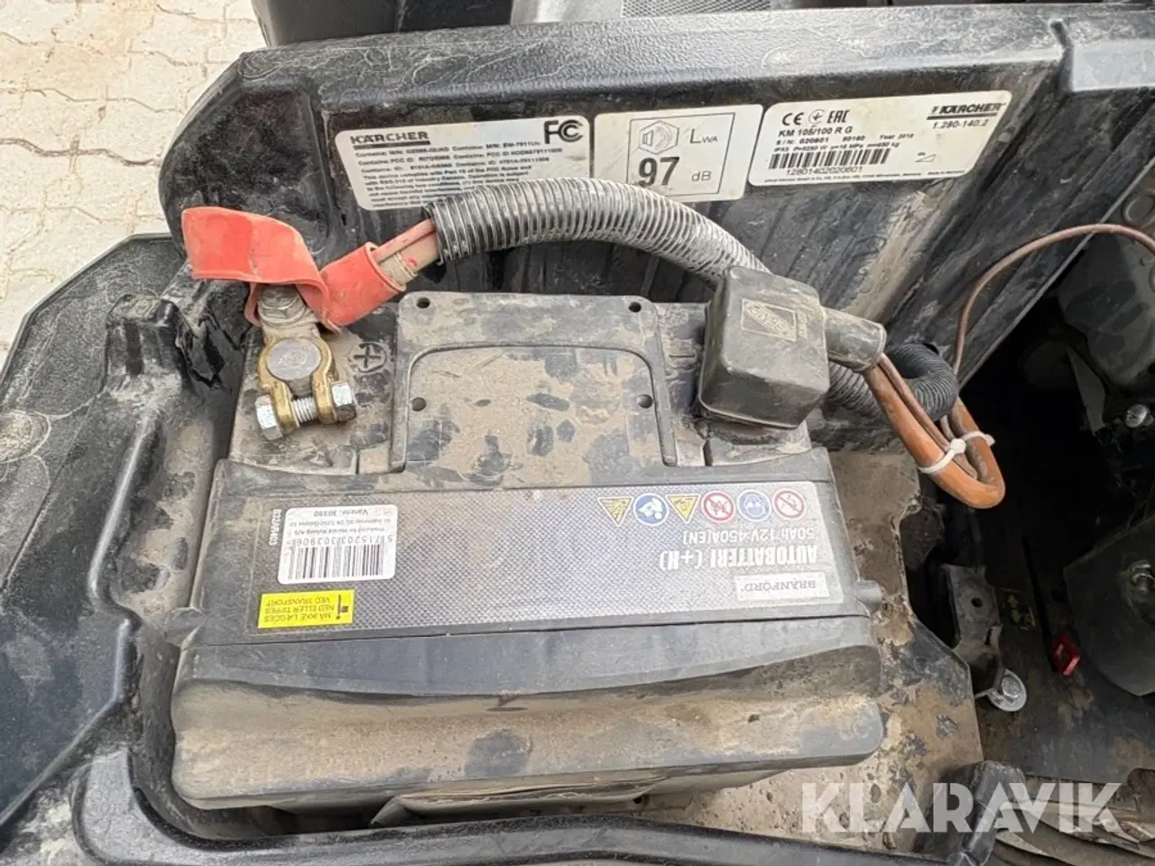 Billede 10 - Fejemaskine Kärcher KM 105/100 R