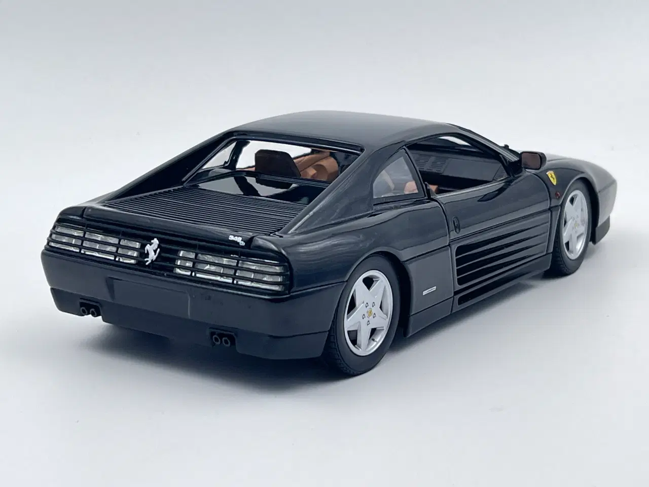 Billede 3 - 1991 Ferrari 348TB Sort / HotWheels - 1:18 