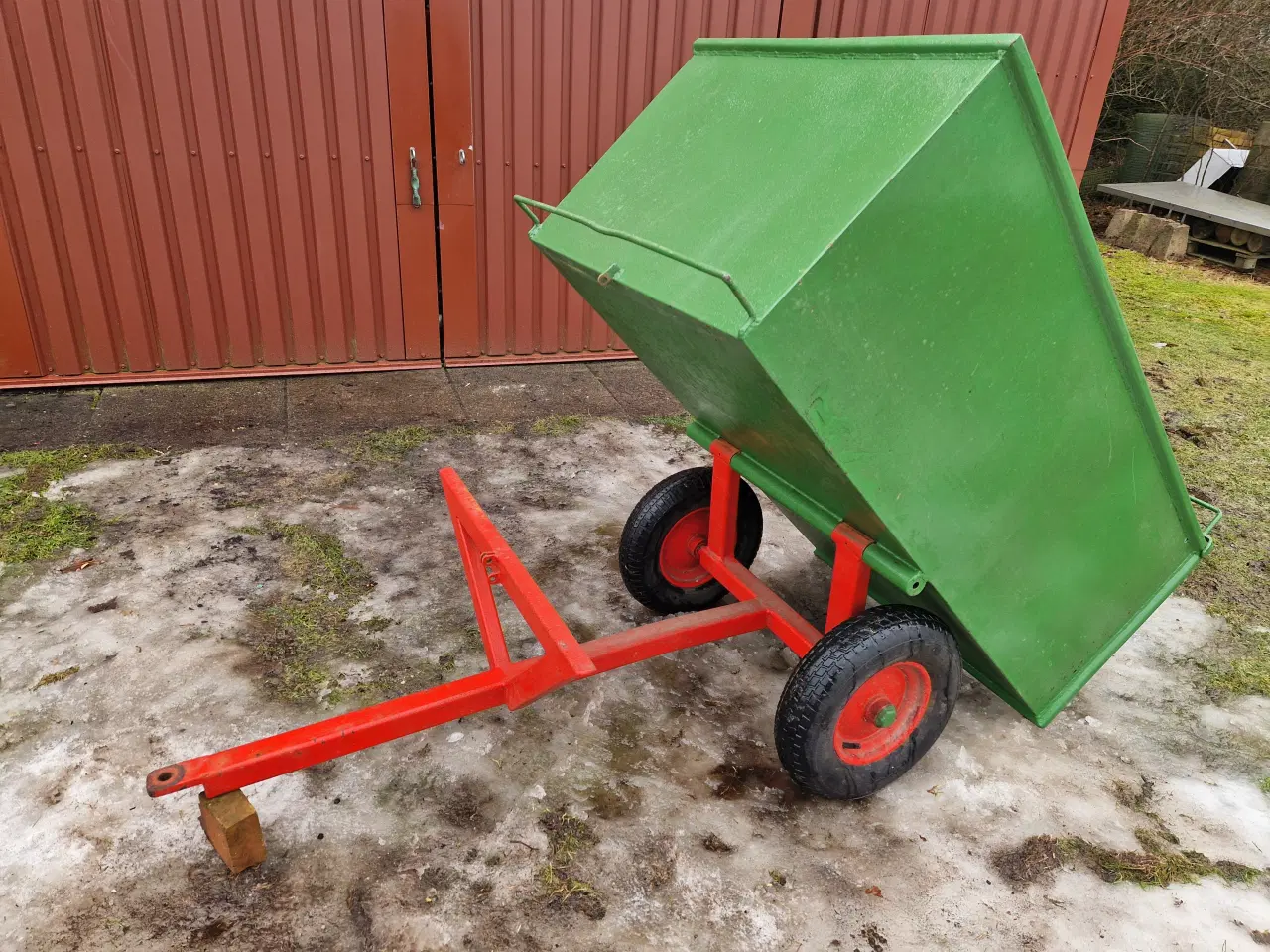 Billede 4 - Stærk tipvogn til havetrakter eller ATV
