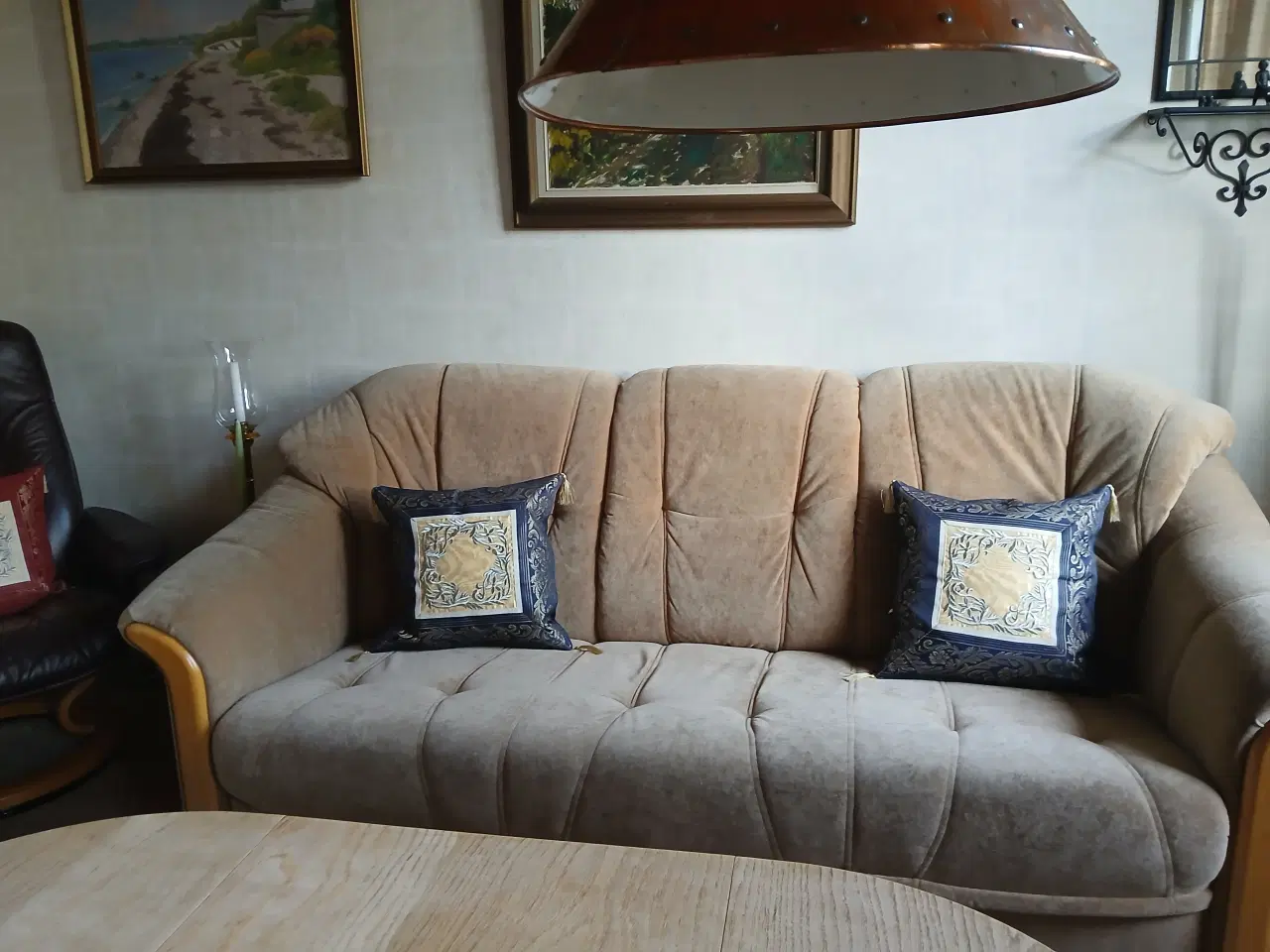 Billede 1 - Sofa grubbe Sofa og 2 Stole