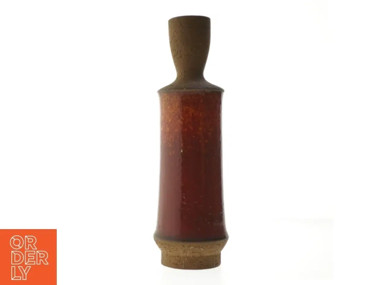 Billede 1 - Keramisk vase michael andersen (str. Ø. 5,5 cm. længde, 33 cm)