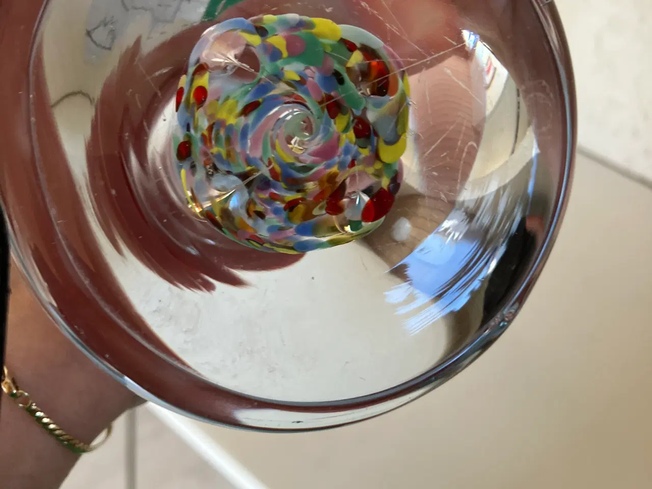 Billede 4 - Stor knogle vase