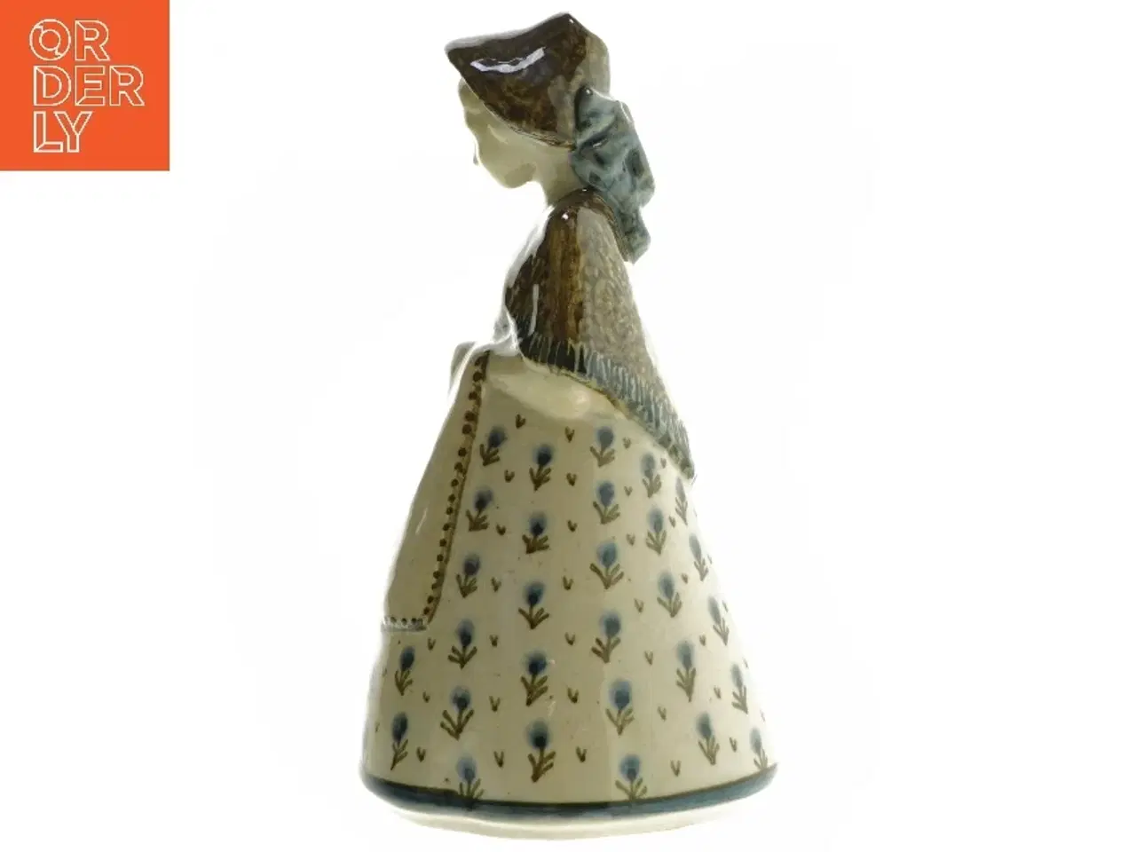 Billede 2 - Bing og Grøndahl Figur af Gudrun Meedom Bæch Pige i national dragt no 7205/2 fra B&G (str. 24 cm)