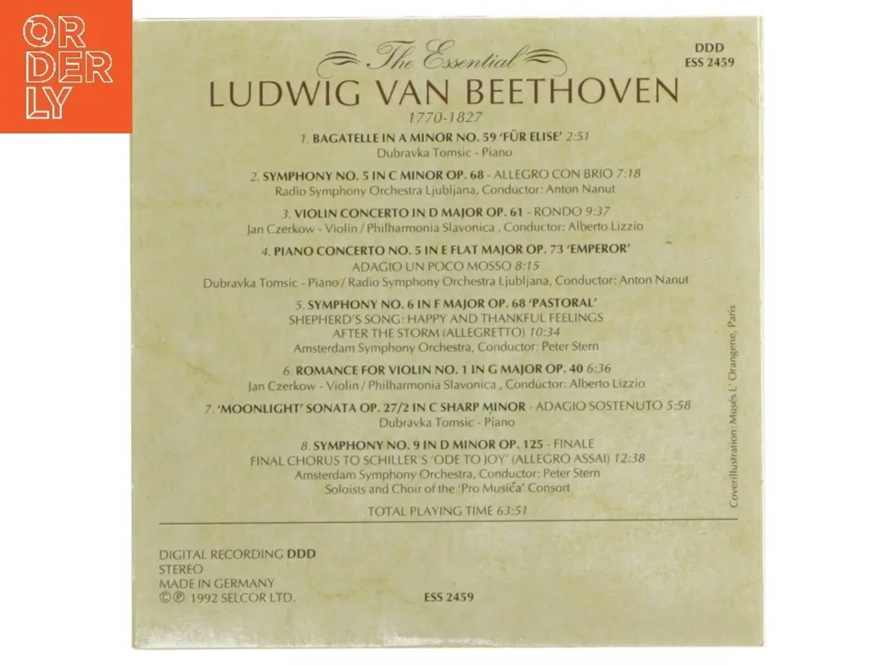 Billede 2 - Beethoven The Essential CD