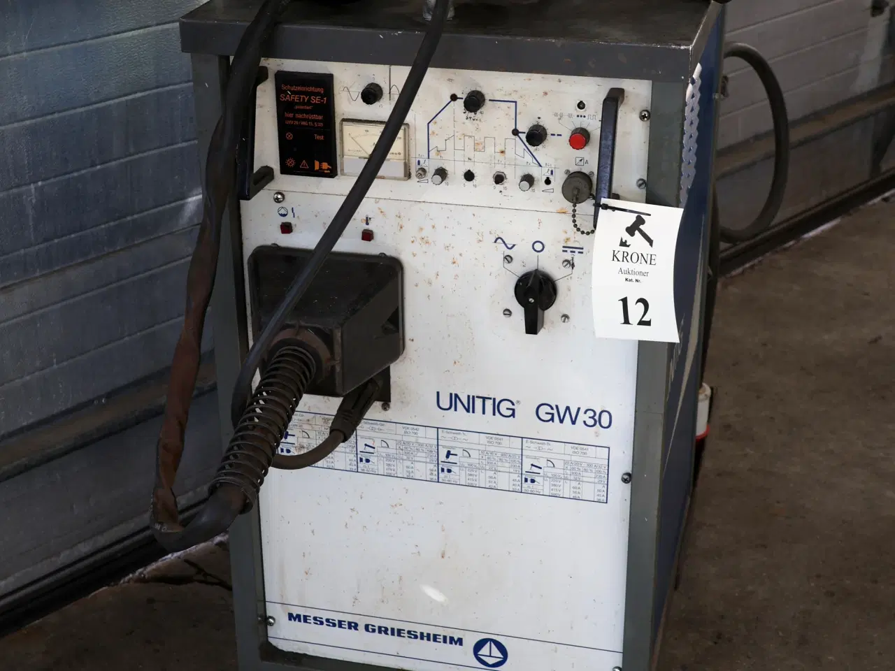 Billede 2 - Unitig GW30 tig svejser AC/DC, Messer Griesheim