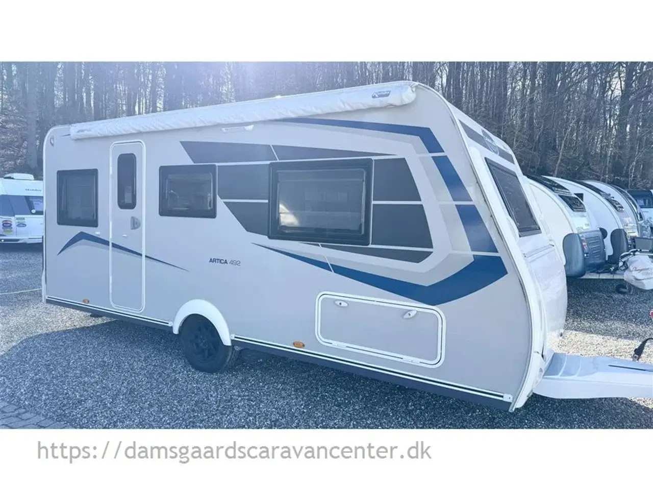 Billede 2 - 2020 - Caravelair Artica 492   Enkeltsenge-Lamel-Gulvtemp.-Posemarkise Revo Zip 400