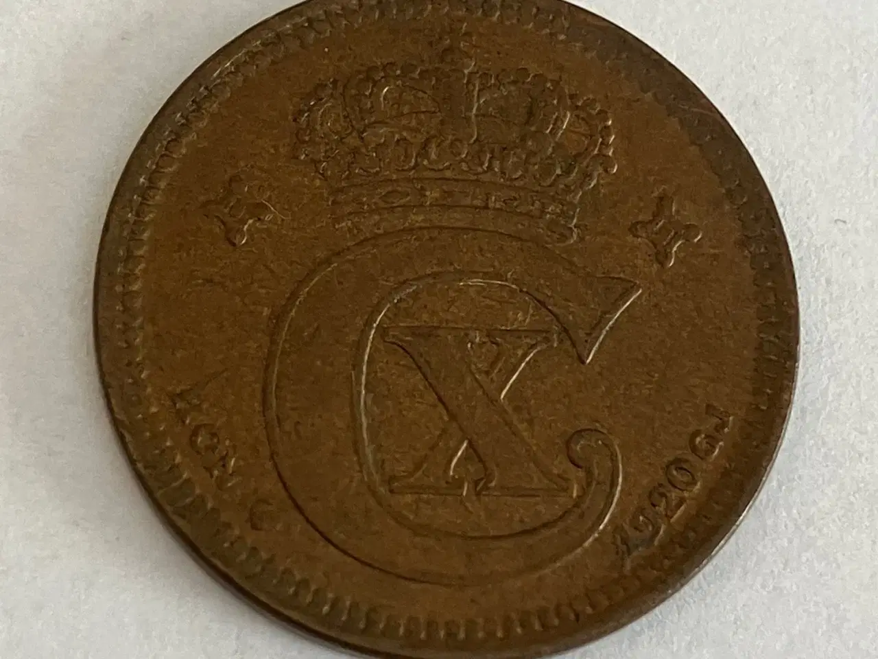 Billede 1 - 5 Øre 1920 Danmark
