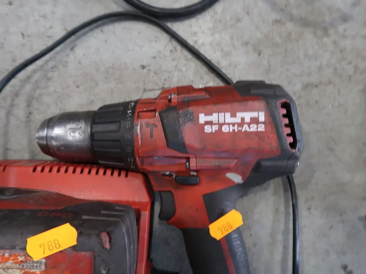 Billede 2 - Akku bore/skruemaskine HILTI SF 6H-A22 med batteri og lader