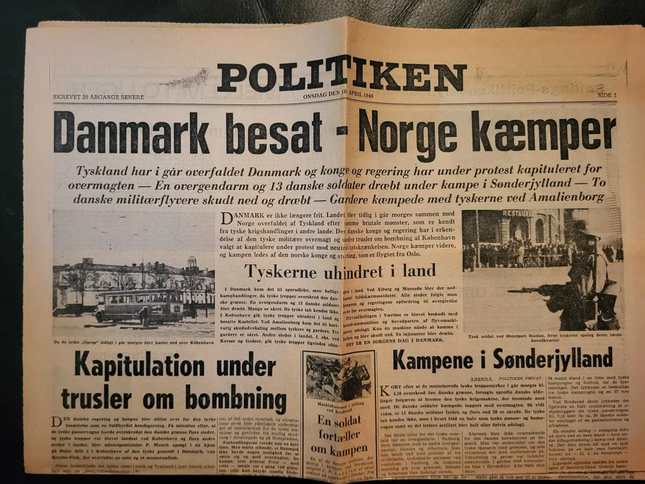 Billede 1 - WW2 - udgave af Politiken
