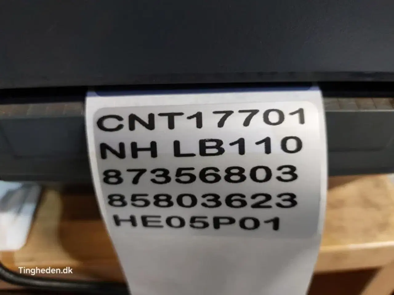 Billede 21 - New Holland LB110 Kongestol og Slæde 85803623