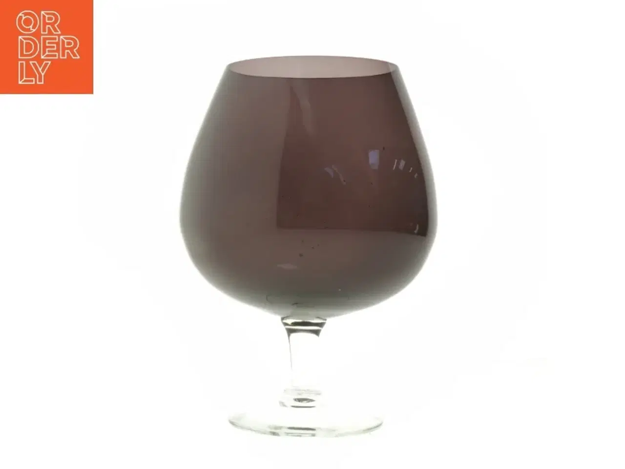 Billede 1 - Stor lilla vase (str. 27 cm. ø. 13 cm)