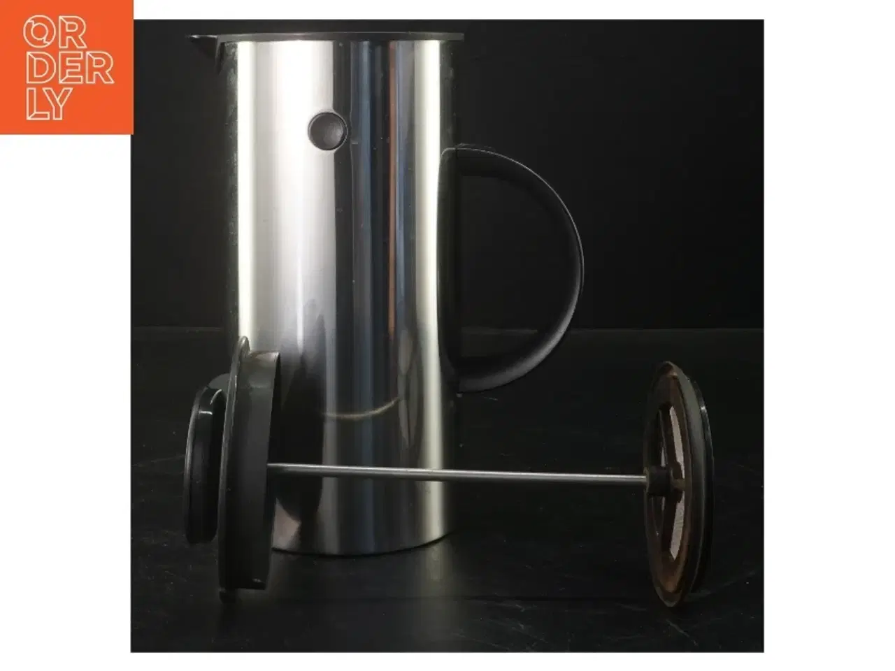 Billede 2 - Stål stempelkande fra Stelton (str. 21x10 cm)