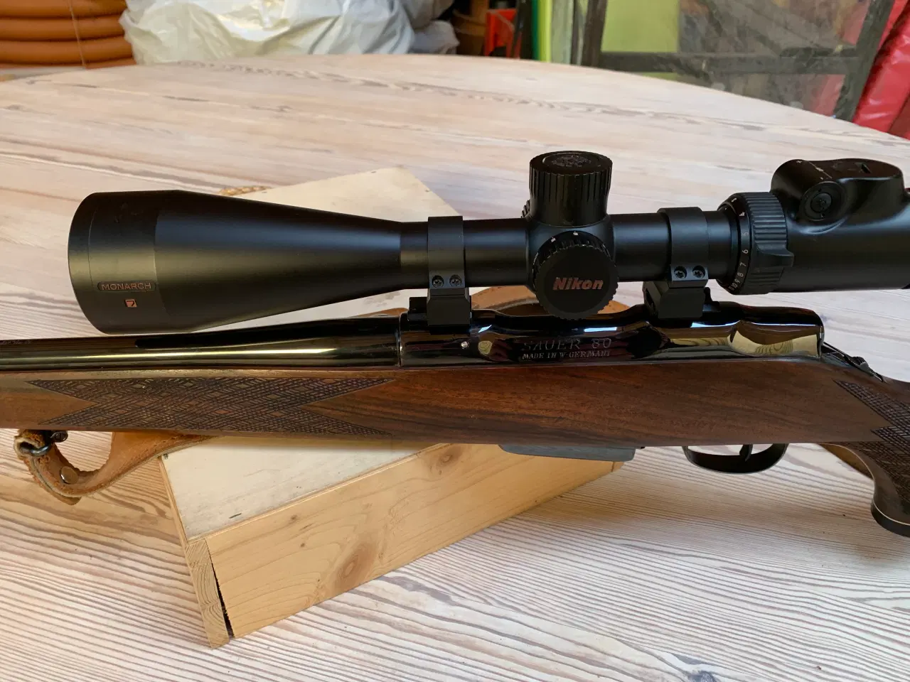 Billede 2 - Sauer 80 kal .308 m. lyddæmper og kikkert