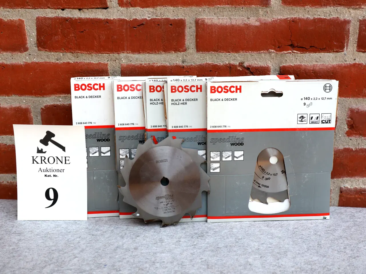 Billede 1 - 5 Stk Bosch rundsavsklinger, Speedline wood