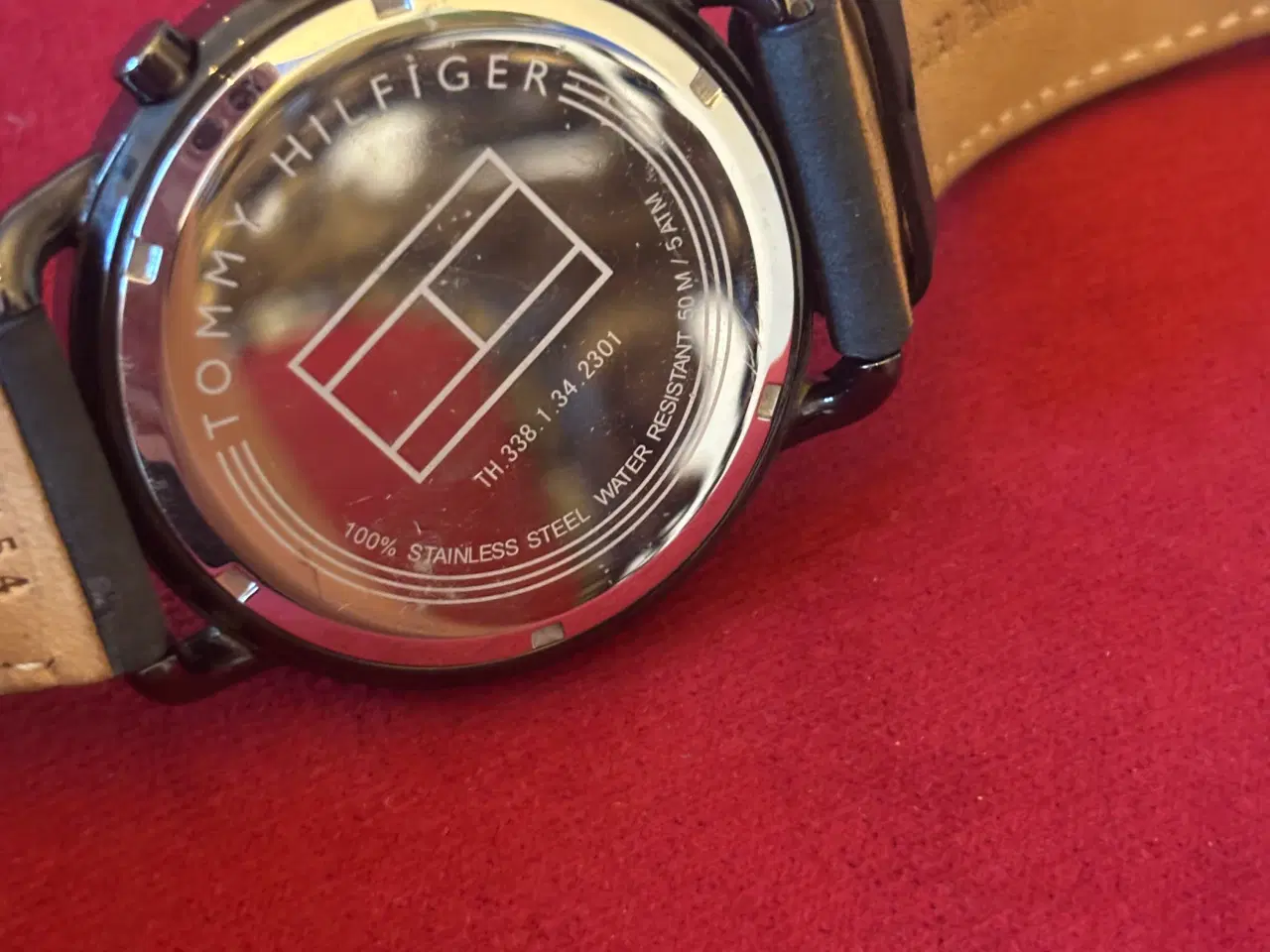 Billede 6 - Tommy Hilfiger Batteri-Ur Læderrem 