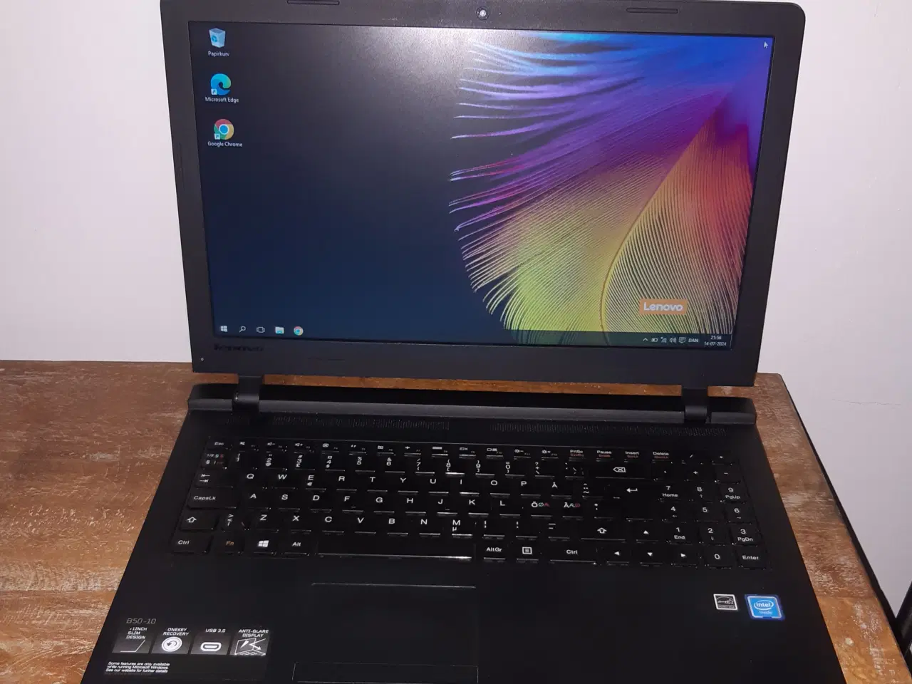 Billede 1 - Lenovo B50-10 Bærbar 