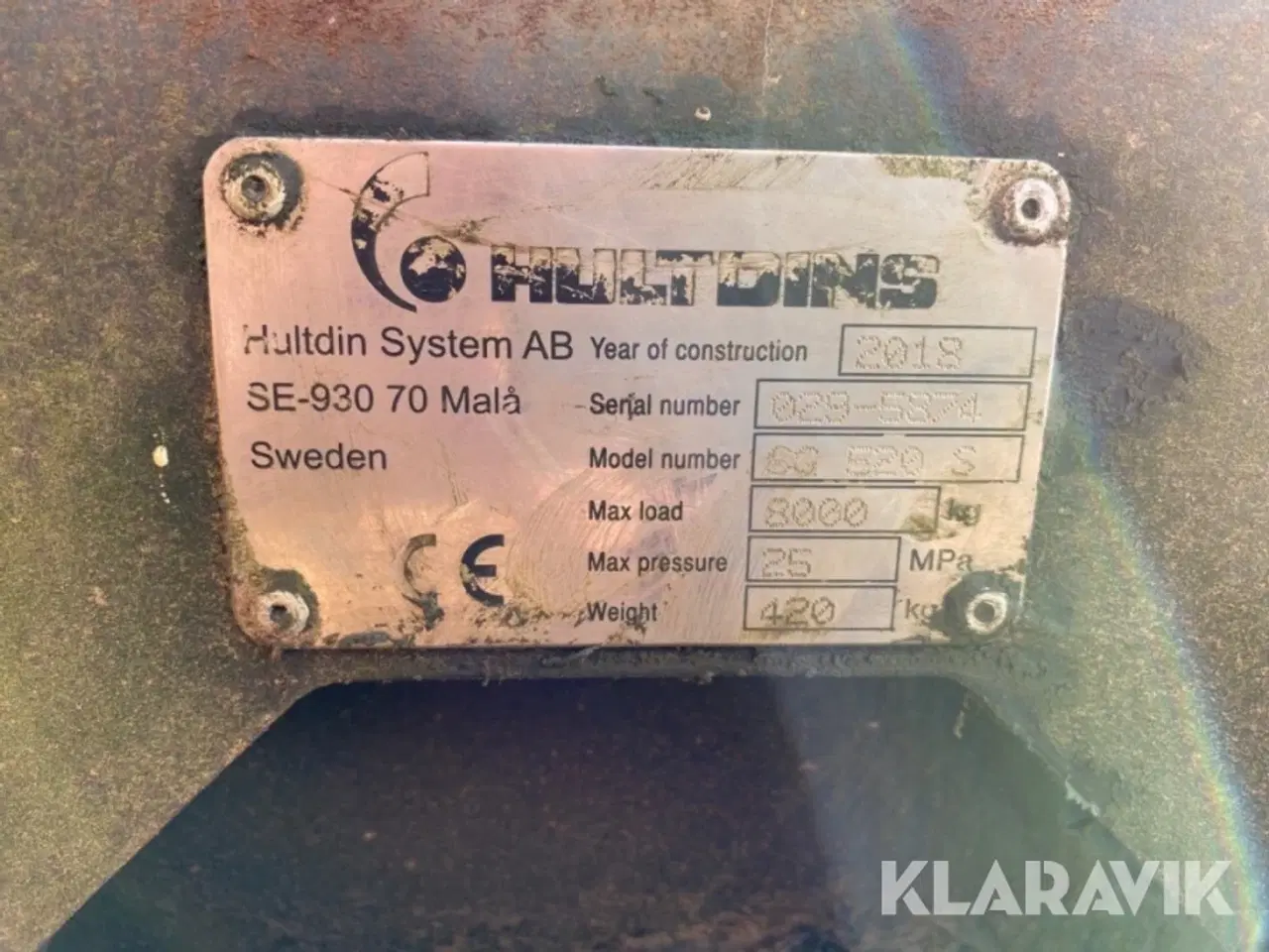 Billede 8 - Grab Super Grib Hultdin SH520S