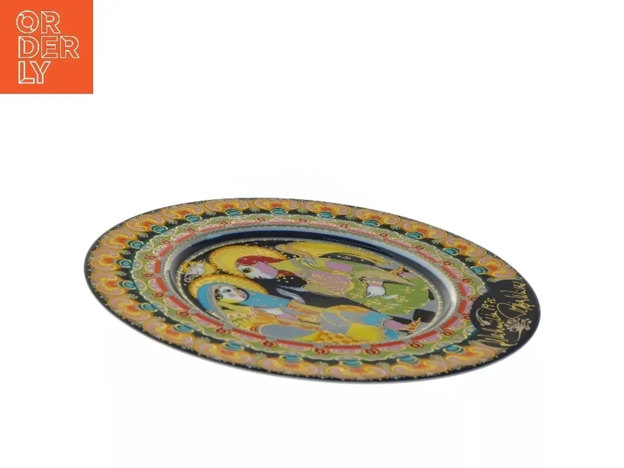 Billede 3 - Dekorativ juletallerken fra Rosenthal (str. Ø 29 cm)