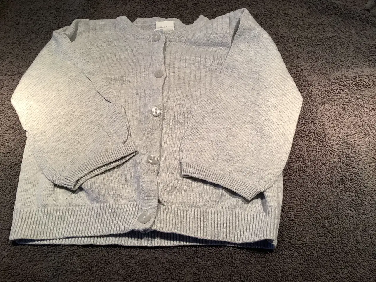 Billede 5 - Helt nyt sæt kjole med hjerter og cardigan str. 74