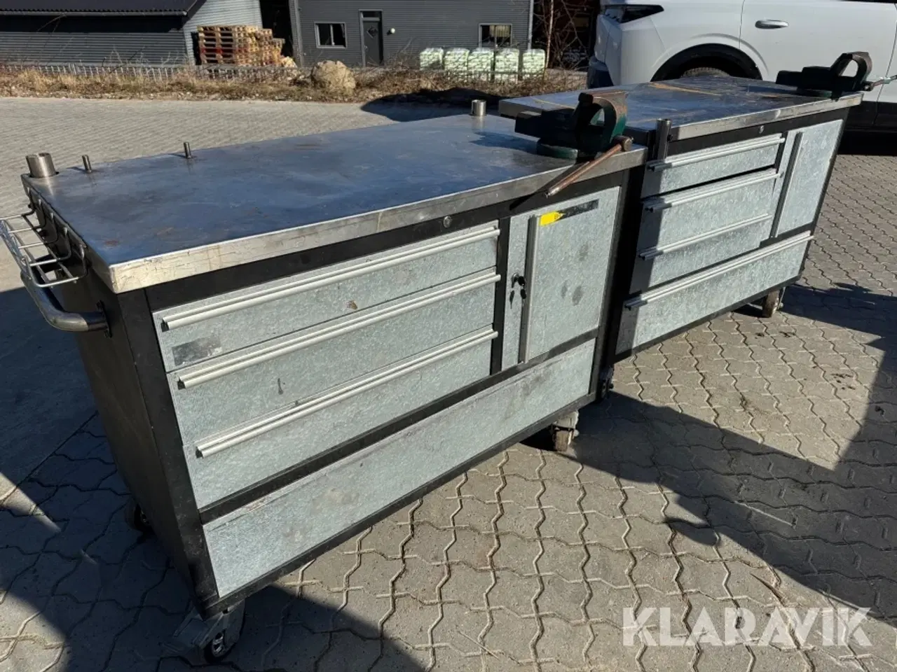 Billede 2 - Værksteds bord på hjul