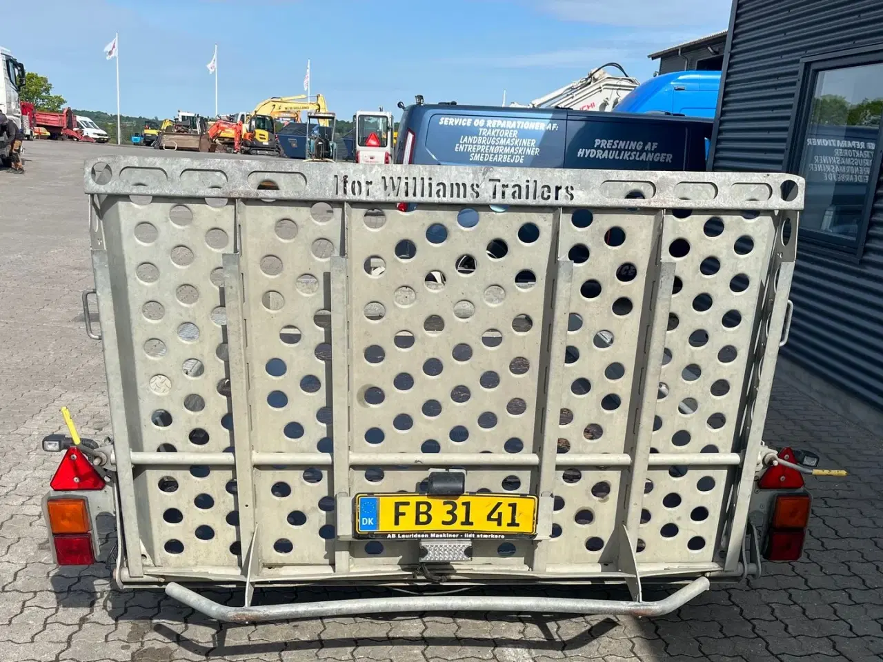 Billede 3 - Ifor Williams GH 126 Maskintrailer