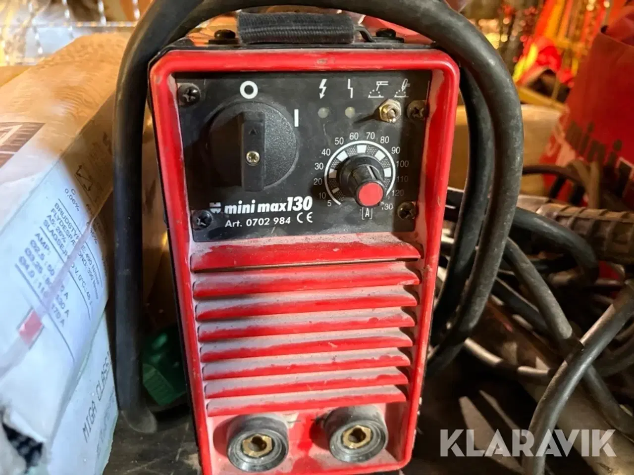 Billede 3 - Elektrode Svejsemaskine Minimax130