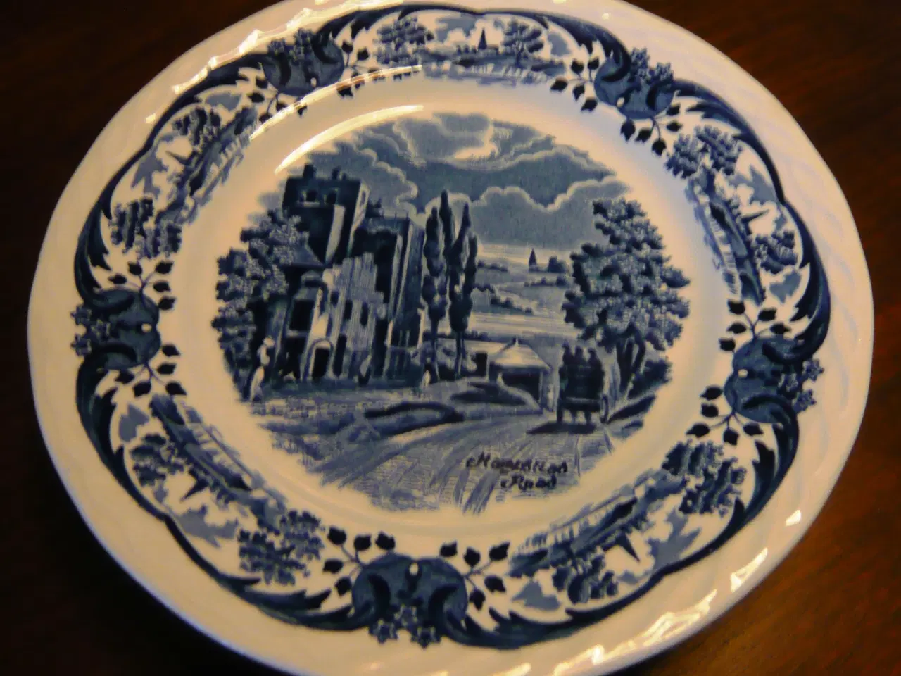 Billede 7 - Engelsk porcelæn/fajance i blå