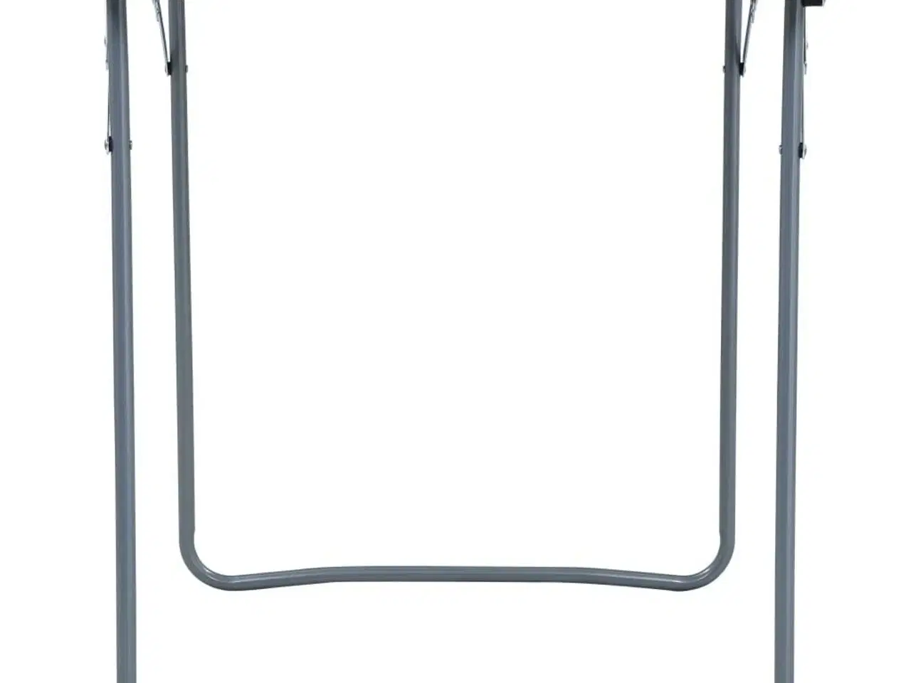 Billede 3 - Foldbart campingbord med metalstel 80 x 60 cm grå