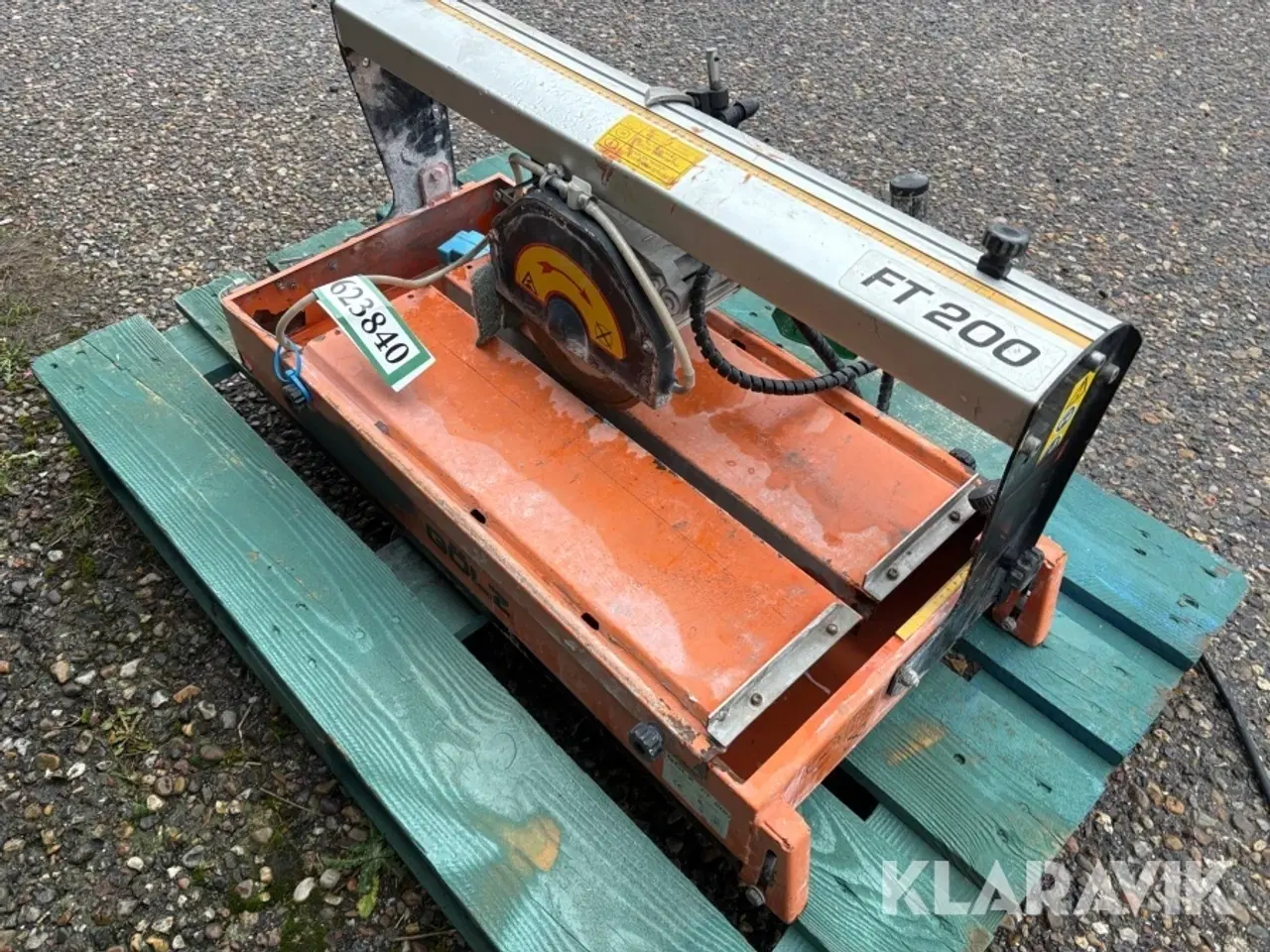 Billede 4 - Stenskærebord Gölz FT 200