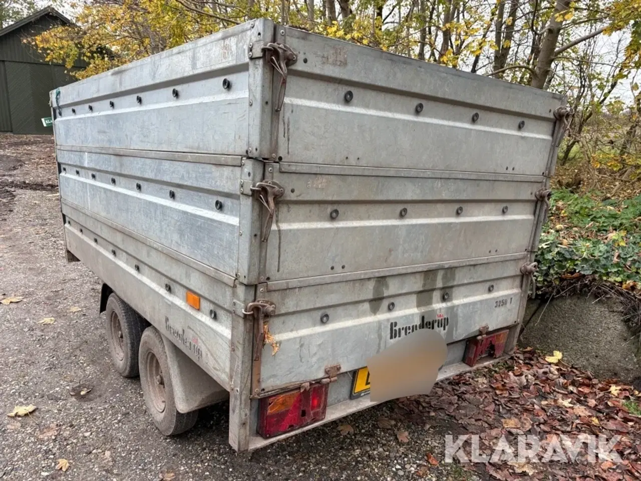 Billede 3 - Anhængere til personbiler Brenderup 750 kg med høje sider